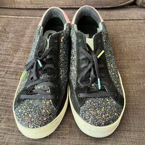 P448 Glitter Sneakers Women's Size 43 (12)
